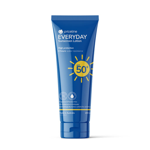Priceline Everyday Sunscreen Lotion SPF50+ 200mL