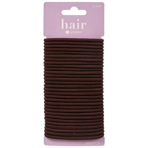 Priceline Elastics Thick Brunette 30 Pack