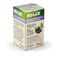 Nu-Lax Natural Laxative Tablets with Senna & Prunes 40 Tablets