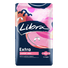 Libra Extra Super Pads with Wings 12 Pack