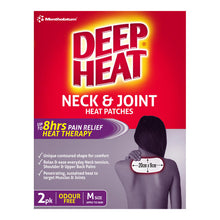 Deep Heat Neck and Joint Heat Patches 2 Pack