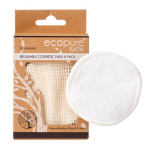 EcoPure Bath Reusable Cosmetic Pads 8 Pack