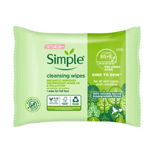 Simple Biodegradable Facial Wipes 25 Wipes