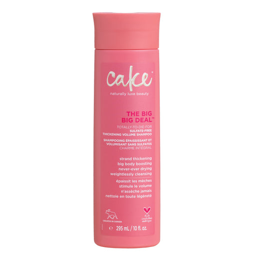 CAKE The Big Big Deal Sulfate-Free Thickening Volume Shampoo 295mL