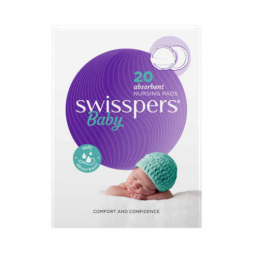 Swisspers Round Nursing Pads 20 Pack