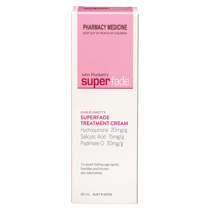 Plunketts SuperFade Treatment Cream 60mL