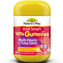 Nature's Way Kids Smart Vita Gummies Multi-Vitamin for Fussy Eaters 60 Gummies