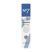 No7 Lift & Luminate TRIPLE ACTION Eye Cream 15mL