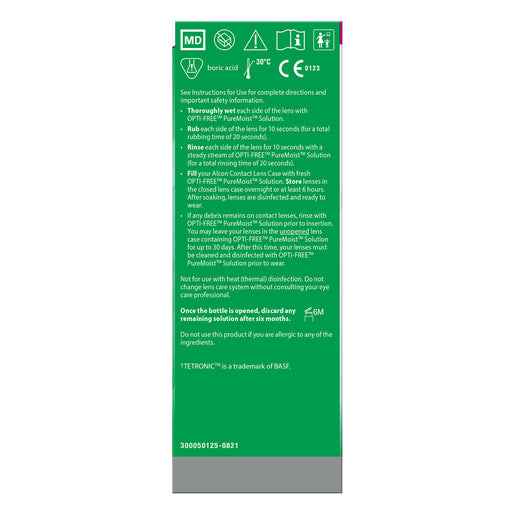 Opti-Free PureMoist Multi-Purpose Disinfecting Solution 90mL