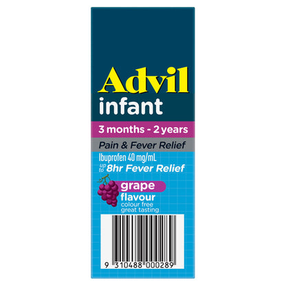 Advil Infant 3 Months - 2 Years Grape Flavour 40mL