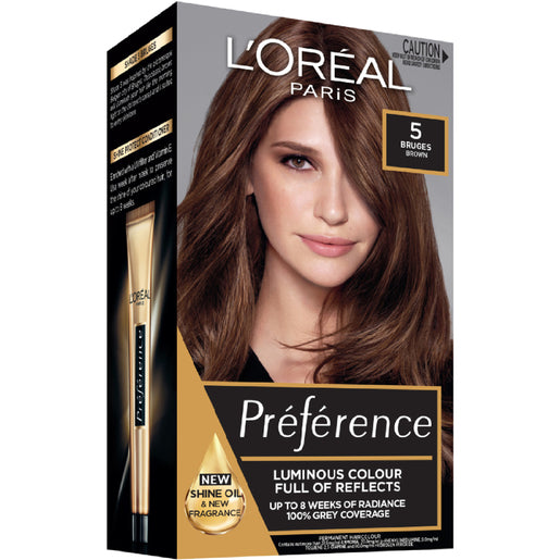 L'Oréal Paris Préférence 5 Bruges Brown 1 Pack