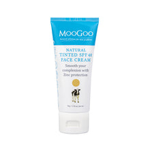 MOOGOO Natural Tinted SPF 40 Face Cream 50g