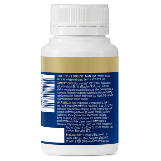 BIOCEUTICALS Ultra Muscleze® P5P 60 Tablets