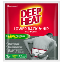 Deep Heat Lower Back and Hip Heating Belt 1 Pack