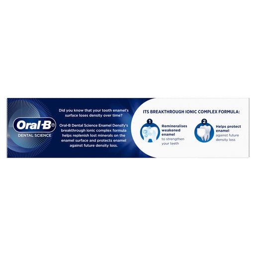 Oral-B Dental Science Enamel Densify Daily Whitening Toothpaste 95g