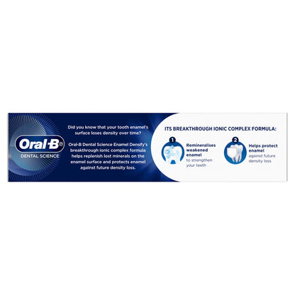Oral-B Dental Science Enamel Densify Daily Whitening Toothpaste 95g