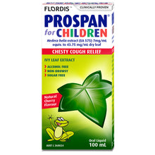 Prospan For Children Chesty Cough Relief Ivy Leaf Extract Natural Cherry Flavour 100mL