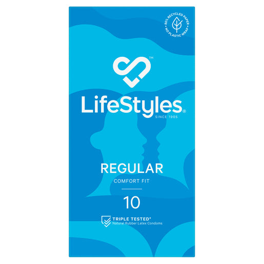 LifeStyles Regular Condoms 10 Pack