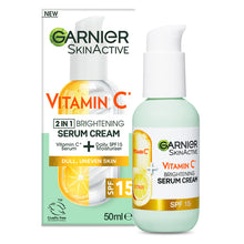 Garnier Vitamin C* Brightening Serum Cream with SPF15 50mL - GimmeNow