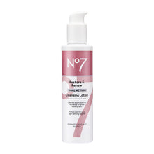 No7 Restore & Renew Dual Action Cleansing Lotion 200mL