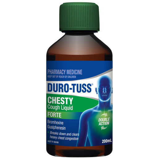 Duro-Tuss Chesty Cough Liquid Forte 200mL - GimmeNow