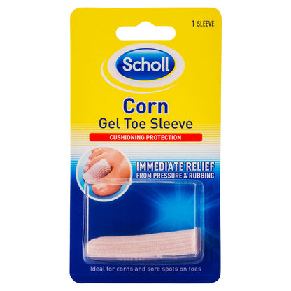 Scholl Corn Gel Toe Sleeve 1 Pack - GimmeNow