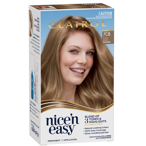 Clairol Nice 'N Easy 7CB Dark Champagne Blonde Permanent Hair Colour 1 Pack - GimmeNow