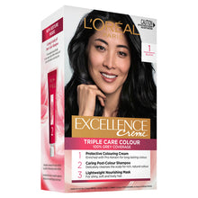 L'Oréal Paris Excellence Creme 1 Black (100% Grey Coverage) 1 Pack - GimmeNow