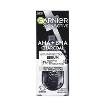 Garnier AHA+BHA Charcoal Anti-Blemish Serum 30mL - GimmeNow