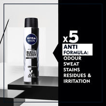 NIVEA Men Black & White Invisible Original Anti-Perspirant 250mL - GimmeNow
