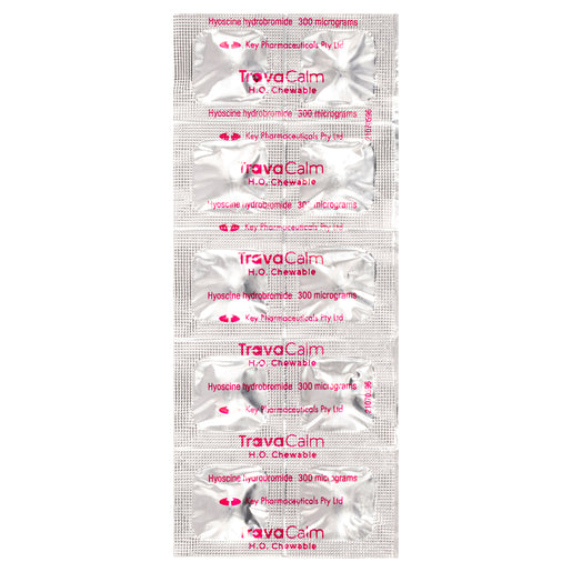 Travacalm H.O. Chewable 10 Tablets