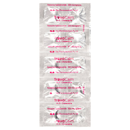 Travacalm H.O. Chewable 10 Tablets