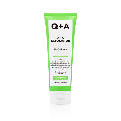 Q+A AHA Exfoliator Body Scrub 250mL