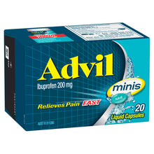 Advil Minis Ibuprofen 200mg 20 Liquid Capsules