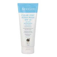 MOOGOO Clear Zinc Sunscreen SPF 40 200g