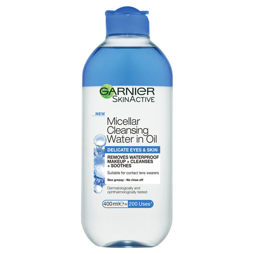 Garnier Micellar Cleansing Water in Oil Delicate Eyes & Skin 400mL - GimmeNow