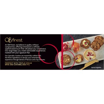 OB Finest Speciality Crackers Cranberry & Pumpkin Seed 150g