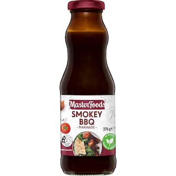 MasterFoods Smokey BBQ Marinade 375g
