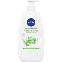 Nivea Rich Lather Natural Aloe Vera Moisturising Body Wash 1L