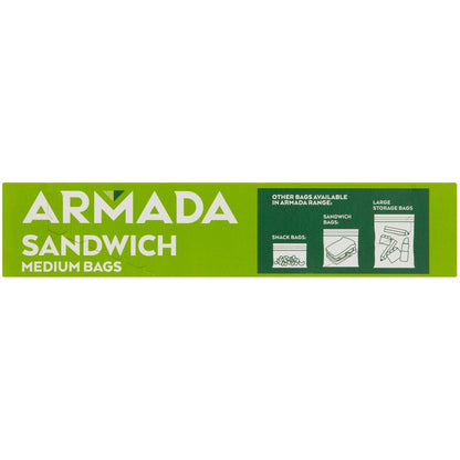 Armada Resealable Sandwich Bags 65 pack