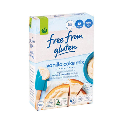 Woolworths Free From Gluten Vanilla Cake Mix 430g