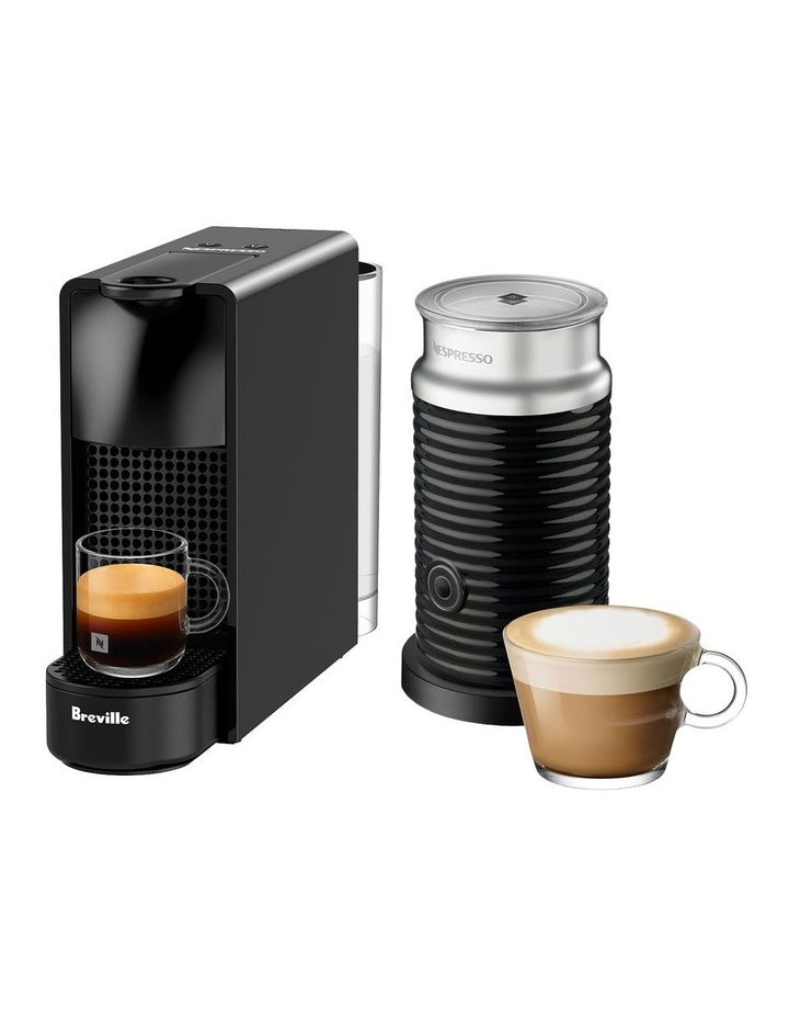 Essenza Mini Capsule Coffee Machine Bundle in Black BEC250BLK
