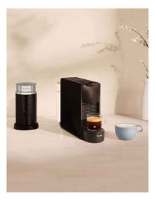 Essenza Mini & Milk Capsule Coffee Machine in Black BEC250BLK