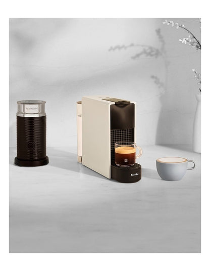 Essenza Mini & Milk Capsule Coffee Machine BEC250WHT in White