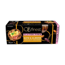 OB FINEST SPECIALTY CRACKERS DATE & ALMOND GLUTEN FREE 130G