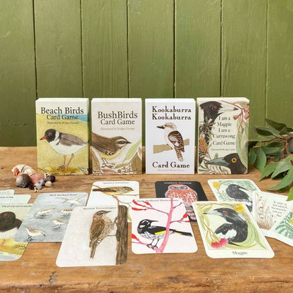 Bridget Farmer I am a Magpie I am a Currawong Card Games For Kids Australian Animals