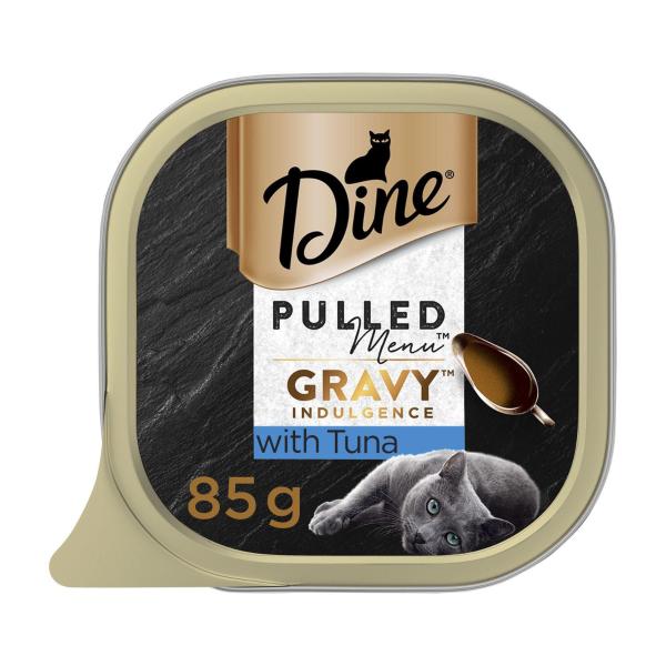 Pulled Menu Gravy Indulgence Tuna Cat Food