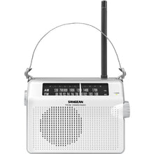 Sangean PRD6W AM/FM Portable Radio (White)