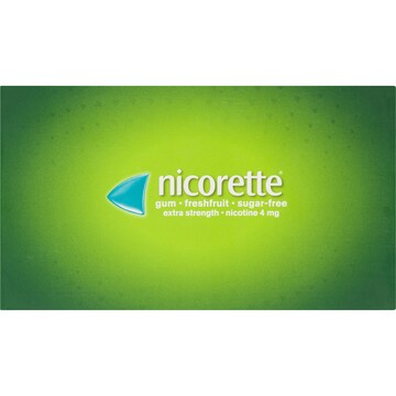 Nicorette Quit Smoking Extra Strength Nicotine Gum Freshfruit 210 pack