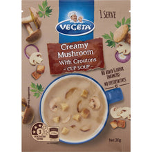 Vegeta Creamy Mushroom With Croutons Cup Soup 20g